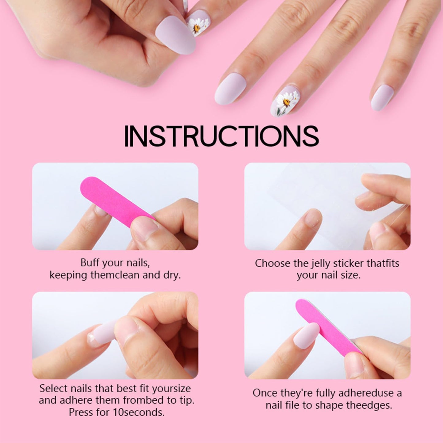 White Curve Line Press on Nails Glossy Yellow Gradient Medium Square False Nails Gold Glitter Acrylic Fake Nail 24Pcs Ombre Stick on Fingernails Vine Gel Glue on Nail for Coquette Women Girls