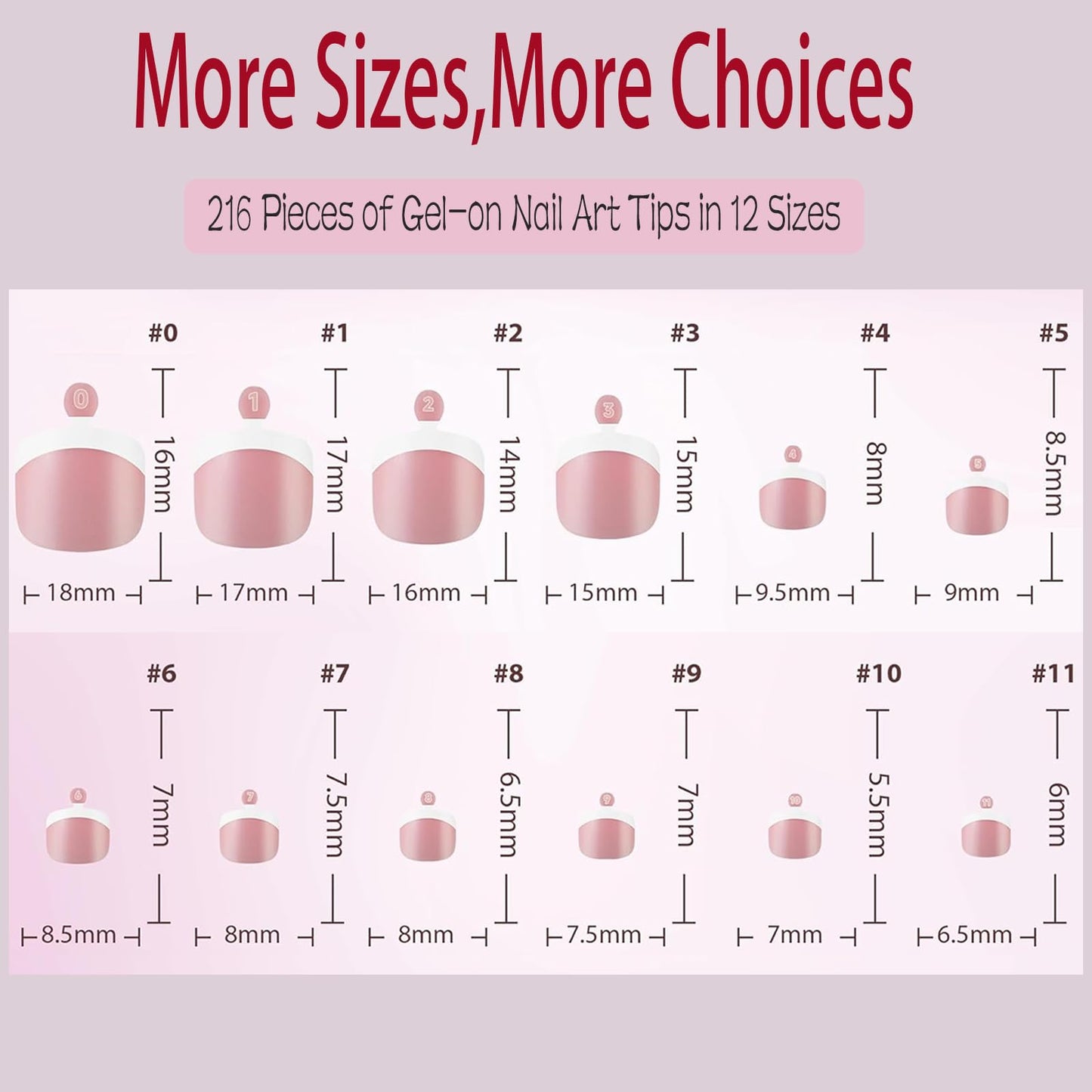 OPkssnails Press on Toenails Short,216Pcs Summer Brown Ombre Toenail Press Ons Square for Women,Soft Gel Toe Nail Tips, Light Weight & Fit Perfectly,Soak off Acrylic Fake Toe Nail Extensions 12 Sizes