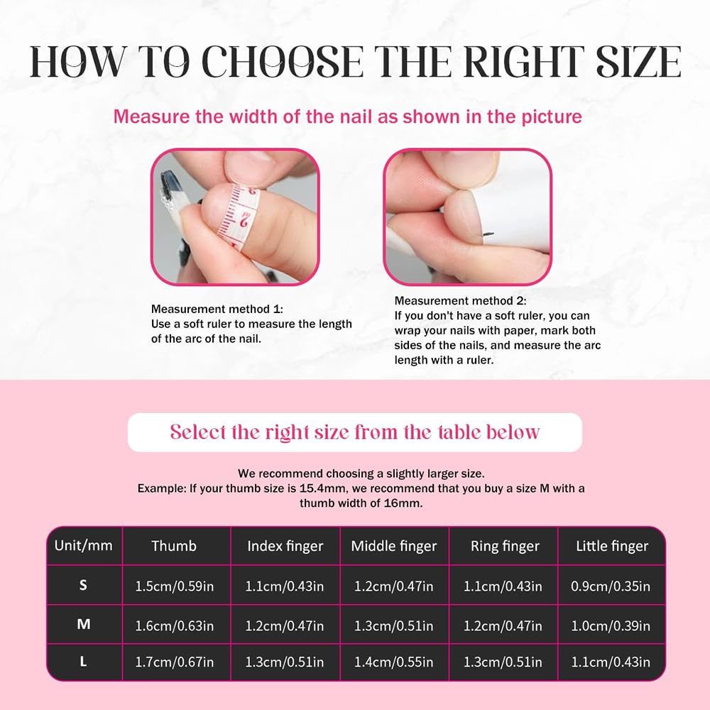 Handmade Press on Nails Long Coffin False Nails Gold False Nailswith 3D Rhinestones Designs Charm Cute luxury Sparkly Acrylic Nails for Women (Size M)10pcs