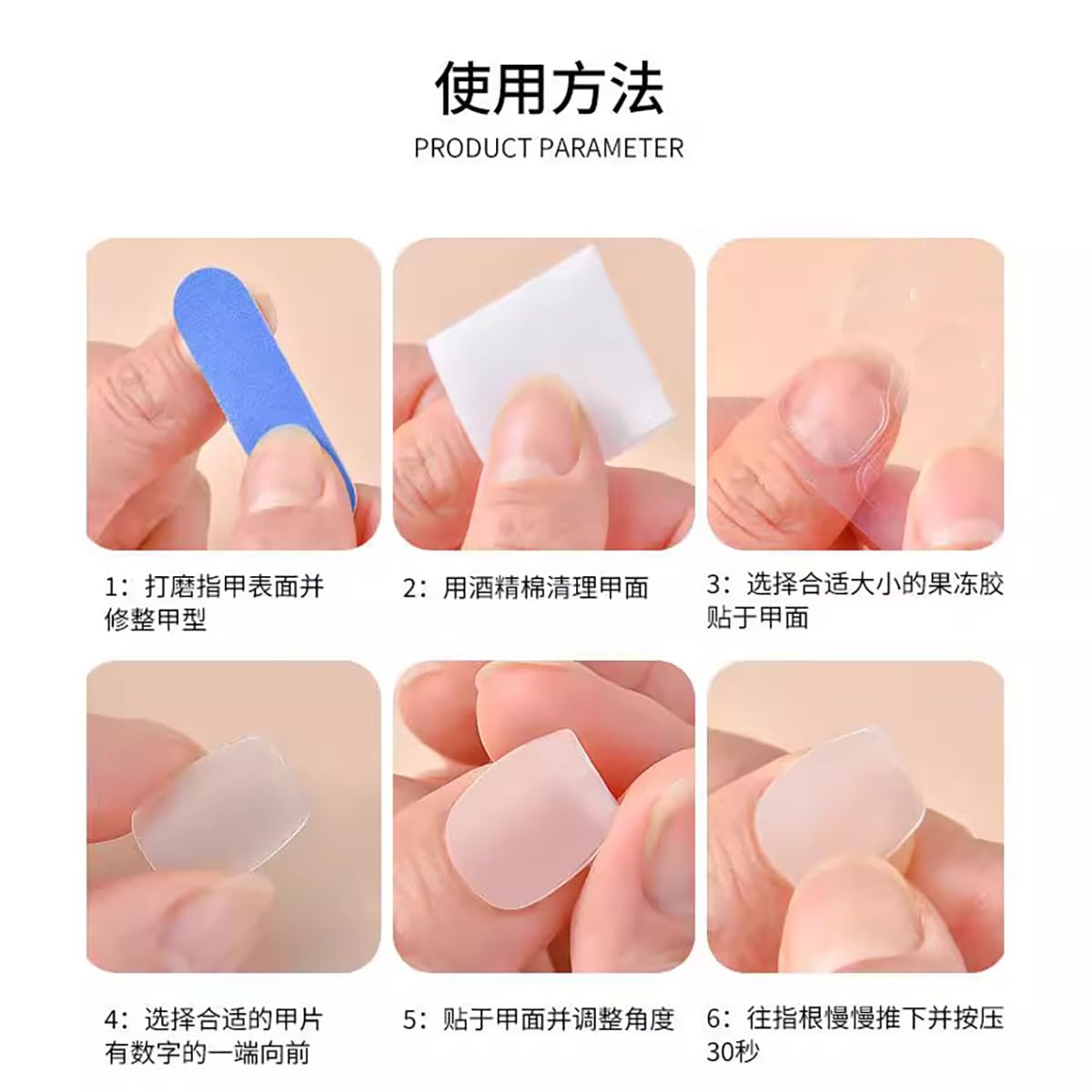 24Pcs Silver French Tip Press on Nails Medium Almond Fake Nails 3D Metallic Design Chrome Glue on Nails Y2k Star Acrylic Nails Gradient Blue Full Cover False Nails for Women Almond Artificial Nails