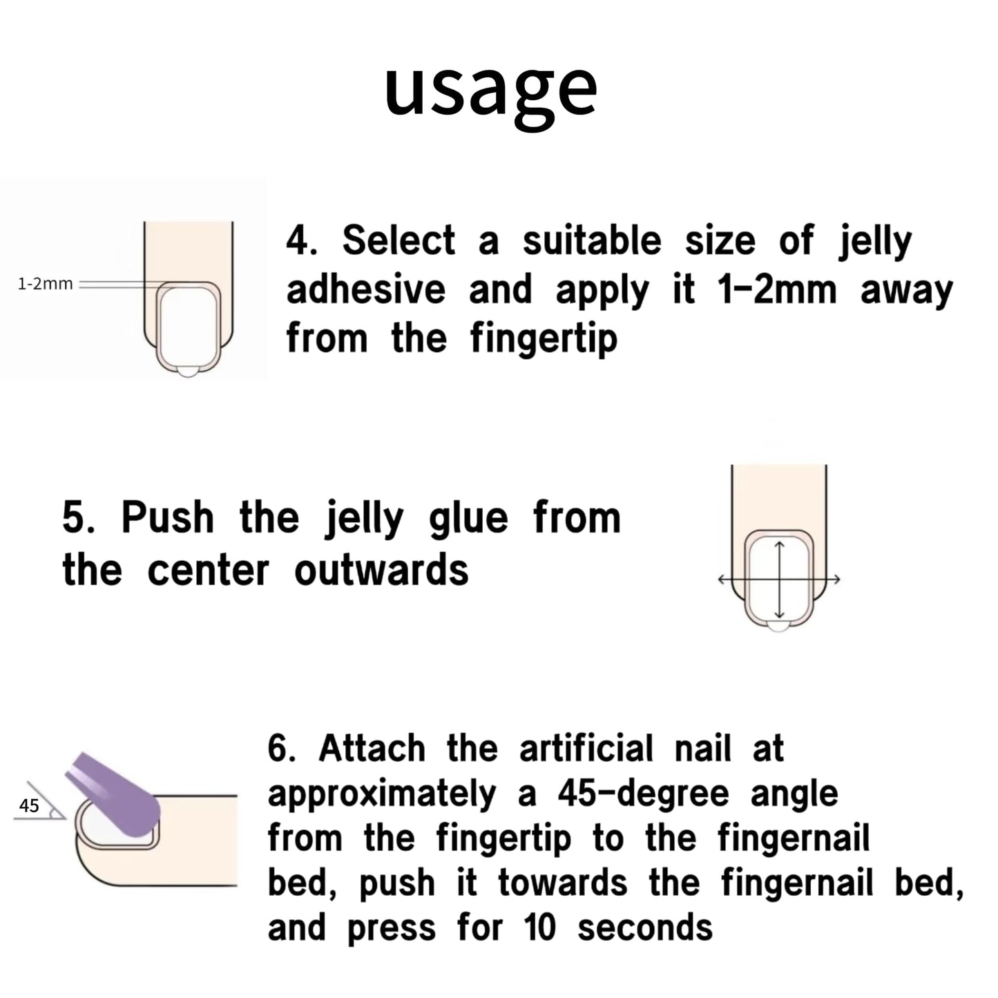 C.Z.Z.T.T.NAILS Press On Nails, 24 Pieces, Brown Gradient with Butterfly Design, Rose Gold Glitter, Almond Shaped, Shimmery Finish, DIY Party Nail Kit, Reusable Artificial Nails with Jelly Glue