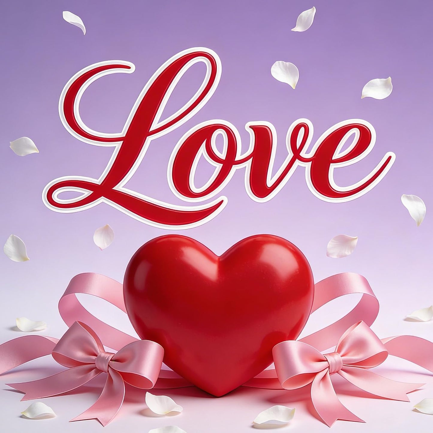 CJDLTS Valentines Press on Nails Medium Almond Artificial Acrylic Irregular Lines Fake Nails Red Love Coffin Nails Full Cover Glossy Heart Glue on Nail Artificial Fingernails Women Festival Manicure