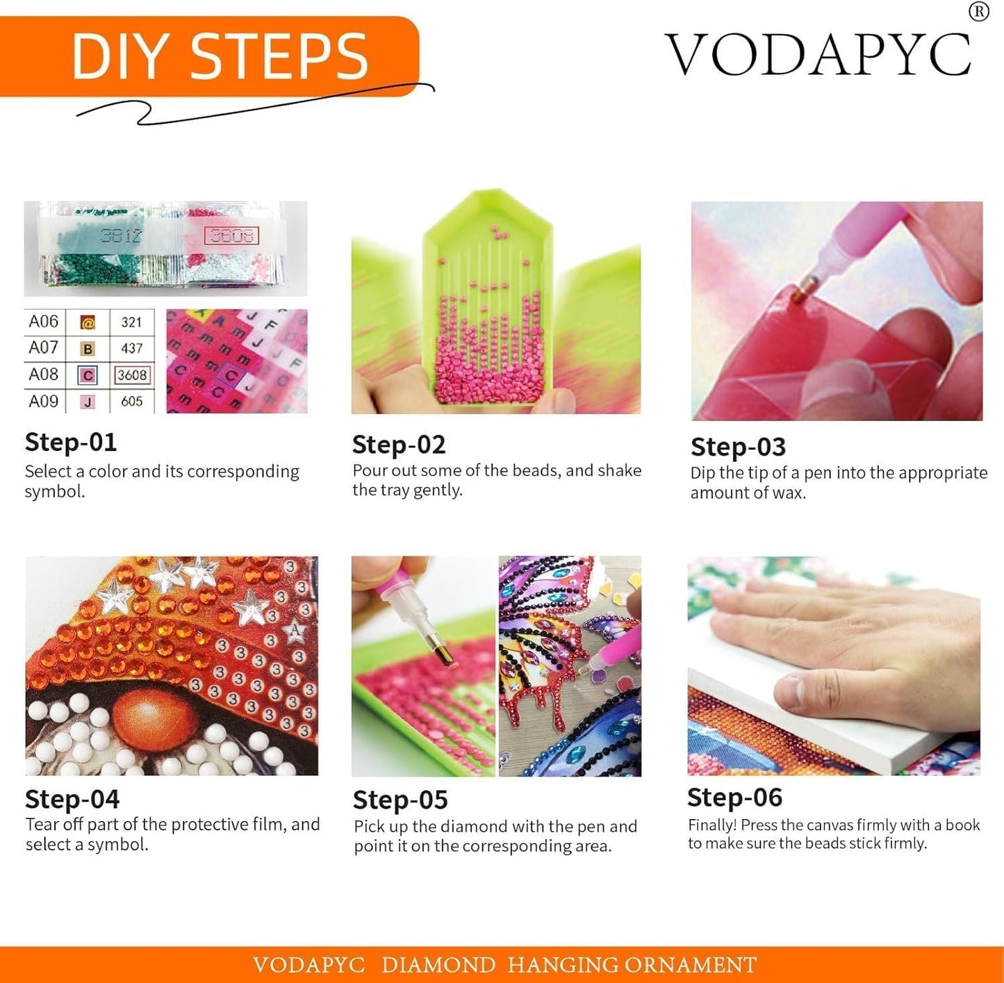 VODAPYC Birthday Party Diamond Art Tabletop Painting Kit, DIY Stand Up Double Sided Special Shaped Diamond Painting Desktop Ornament (Birthday Gift-2)