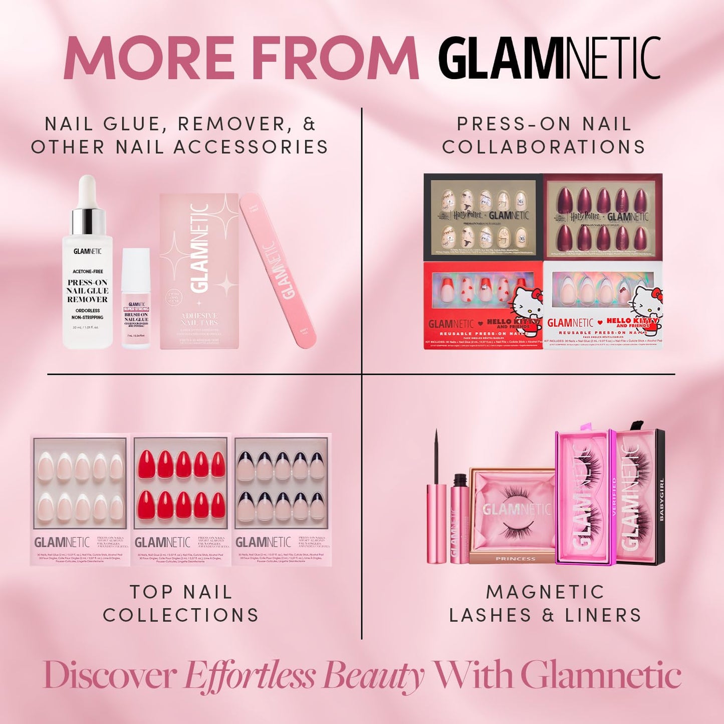 Glamnetic Press On Toenails - Cherry Glaze | Bright Red Fake Toe Nails with a Glazed Finish | 16 Sizes - 32 Toe Nail Kit with Glue
