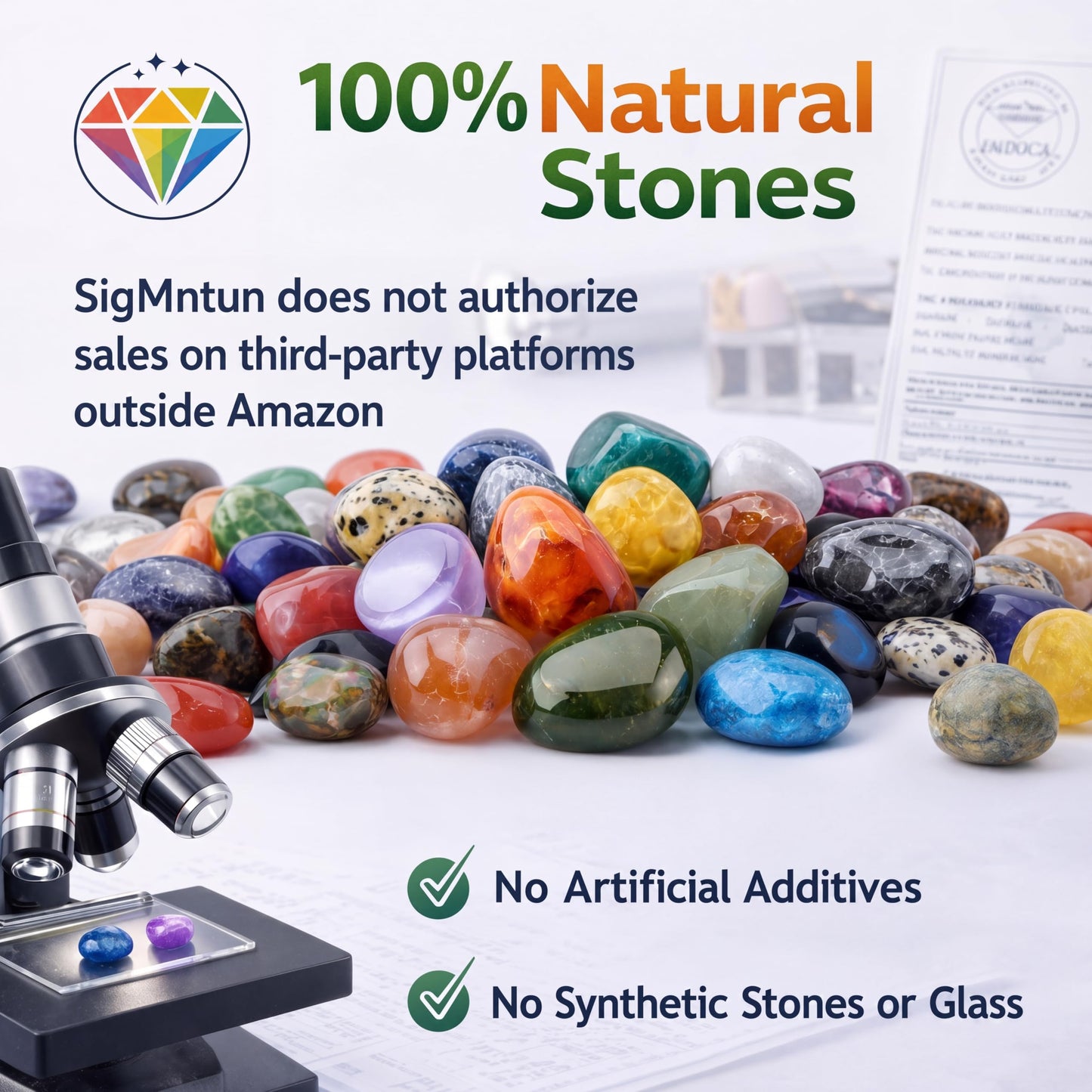 SigMntun Aventurine Healing Crystal Stone Set - 24 Pieces, 0.6" Natural & Polished Stones for Healing, Meditation, Reiki, Chakra, Crafting & Decoration