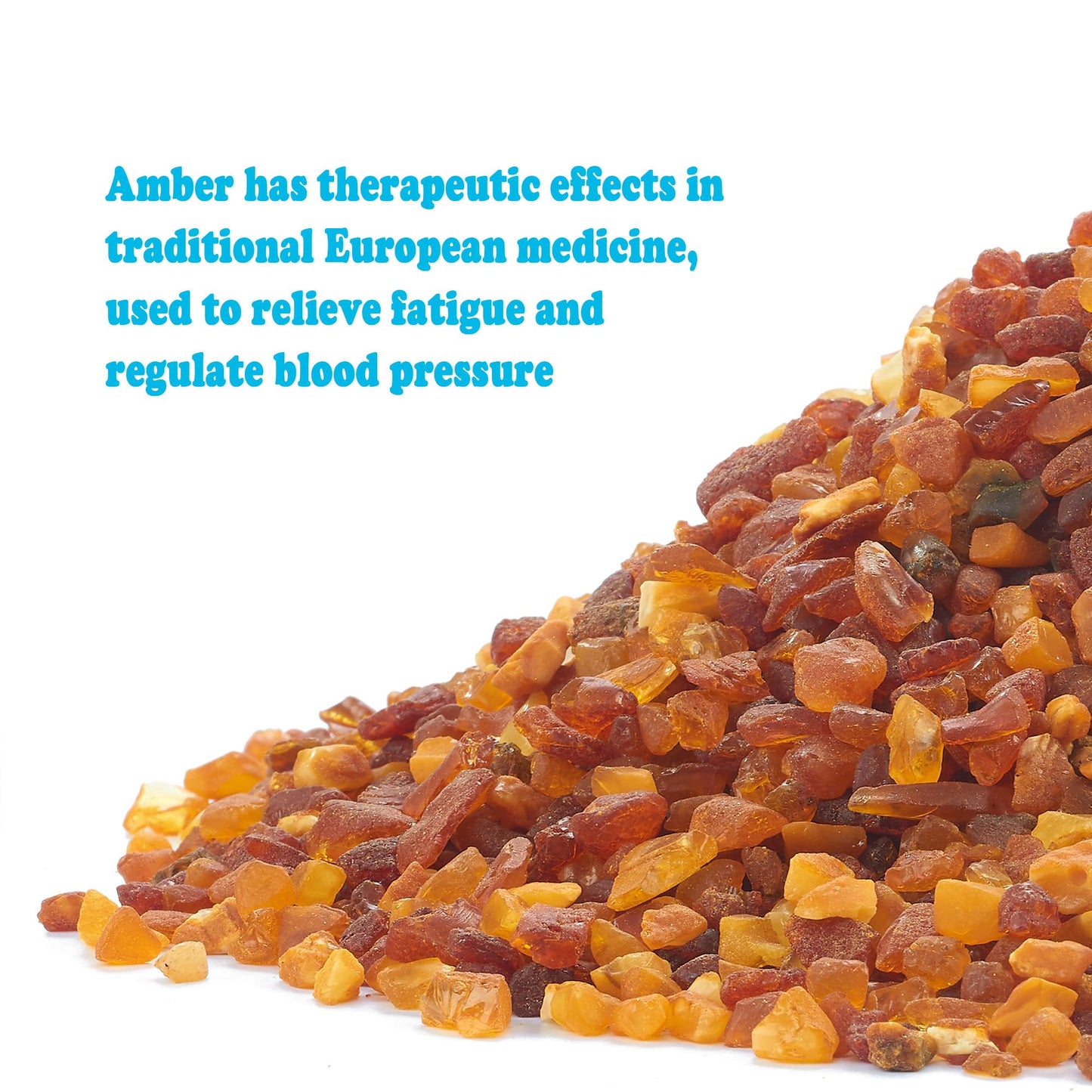 ELEGAMBER Natural Baltic Amber Stone Therapeutic Grade Crystal Slice Multifunctional Healing Stone for Healing, Psychological Energy, Fish Tank Decoration, Yoga, Meditation, Crafts, Healing Pillow Filling (1000G)