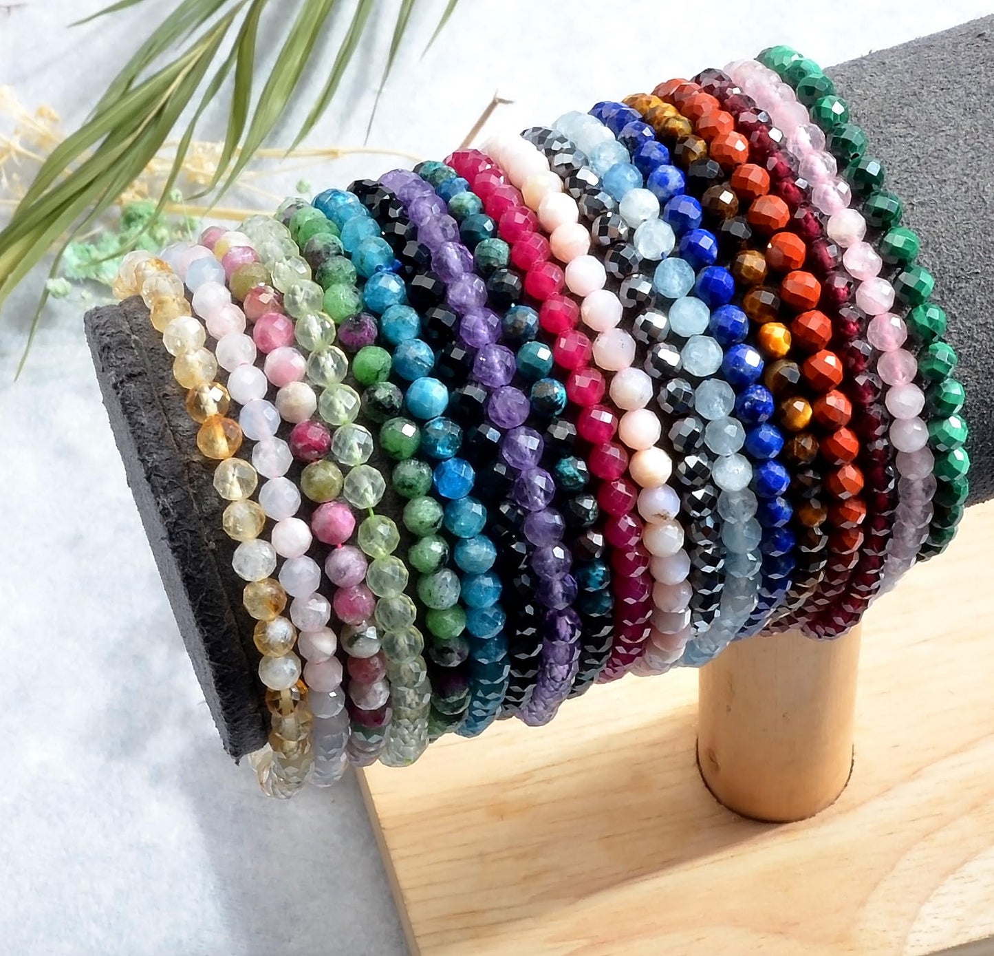 MASSIVE BEADS Natural Genuine Gemstone Beads Healing Crystal Chakra Reiki Jewelry Faceted Round Beads Bracelets (Blue Sodalite, 3mm)