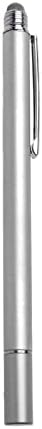 BoxWave S24 Stylus Pen Compatible with Samsung Galaxy FE - DualTip Capacitive Stylus, Fiber Tip Disc Tip Capacitive
