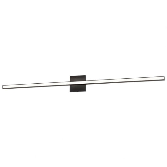 Dainolite Arandel Vanity Light, 1-Light, 36 Watts, Black, Model ARL-4836LEDW-MB