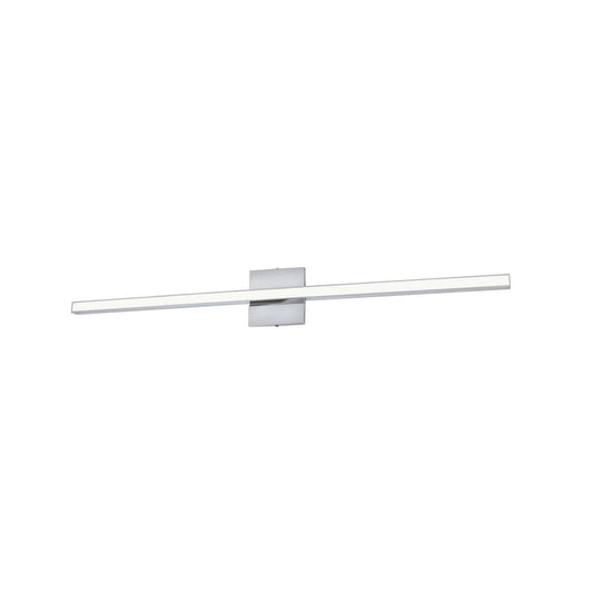 Dainolite 24W Vanity Light, Dimmable LED, Polished Chrome, Wall Sconce for Bathroom, Model ARL-3624LEDW-PC