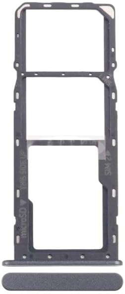 C32 SIM Card Tray + SIM Card Tray + Micro SD Card Tray for Nokia - Black