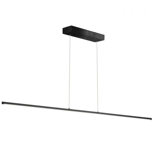 Dainolite Pendant Light ARY-7256LEDHP-MB, 56W, Matte Black Finish