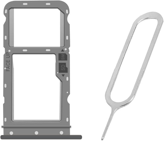 AceSoft XT2045 Lightweight Standard Portable SIM and Memory Card Tray Holder w/SIM Card Ejection Pin Compatible