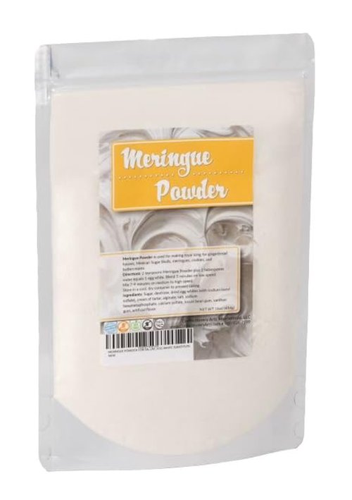 Meringue Powder by [Brand Name] - Easy Egg White Substitute for Baking & Decorating | 1 Pound Pouch
