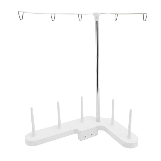 Adjustable 5 Spools Thread Stand Holder for Home Sewing Machine, Neatly Organize with Sewing Machine Thread Holder, Spool Rack