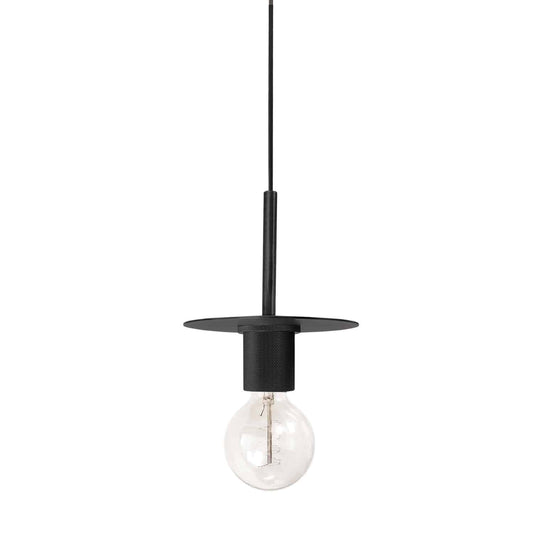 Dainolite RSW-61P-MB Matte Black Pendant Light, Modern Design, 61P-MB Model