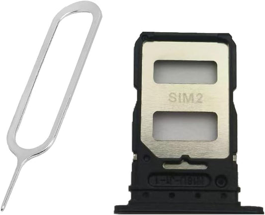 AceSoft 13 Premium Real Replaceable Dual SIM Card Tray Holder + SIM Card Ejection Pin Compatible with Xiaomi Redmi Note