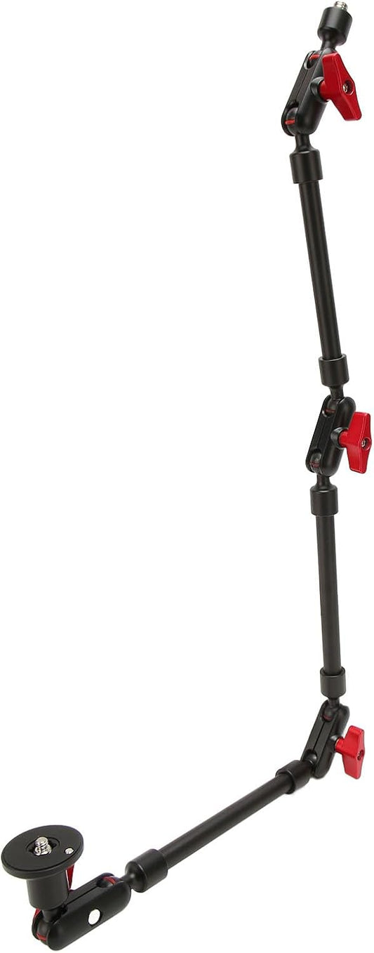 ZJchao 31in 360 1/4in 3/8in Camera Wall Mount Adjustable Articulating Arm Degree Rotation Magic Webcam Mount