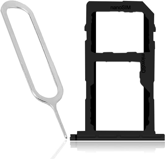 AceSoft L414DL Talk/Tracfone/Net10 Rubber Waterproof Easy to Install Portable SIM and Memory Card Tray Holder w/SIM