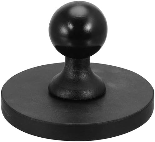 ARKON 65mm 25mm (1 inch) Diameter Round Heavy-Duty Magnetic Base with Ball