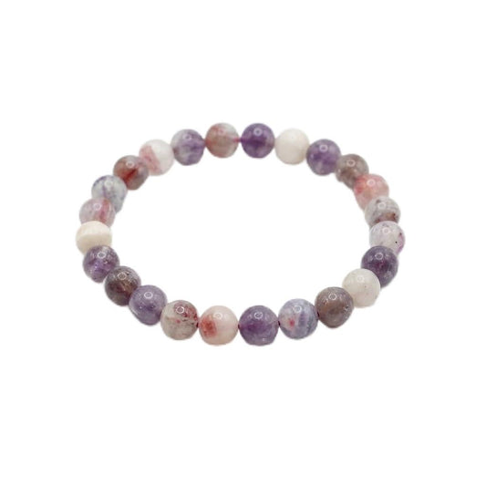 The Vida Handmade AAA+ Quality Crystal Stretch Elastic Bracelet - Nature Gemstone - Jewelry Gift - Holiday Gift - For Women & Men (Unicorn Stone)