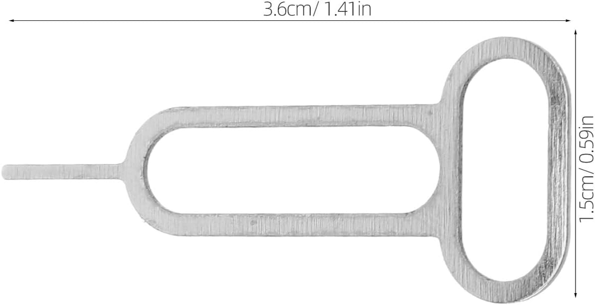 300pcs Set OUNONA Sim Card Tool Kit with Needle Pins for Mobile Phones Universal Sim Card Ejector Pin and Disassembly