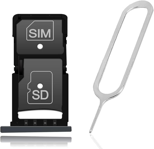 AceSoft Z3 XT1929 Lightweight Premium Portable SIM and Memory Card Tray Holder w/SIM Card Ejection Pin Compatible