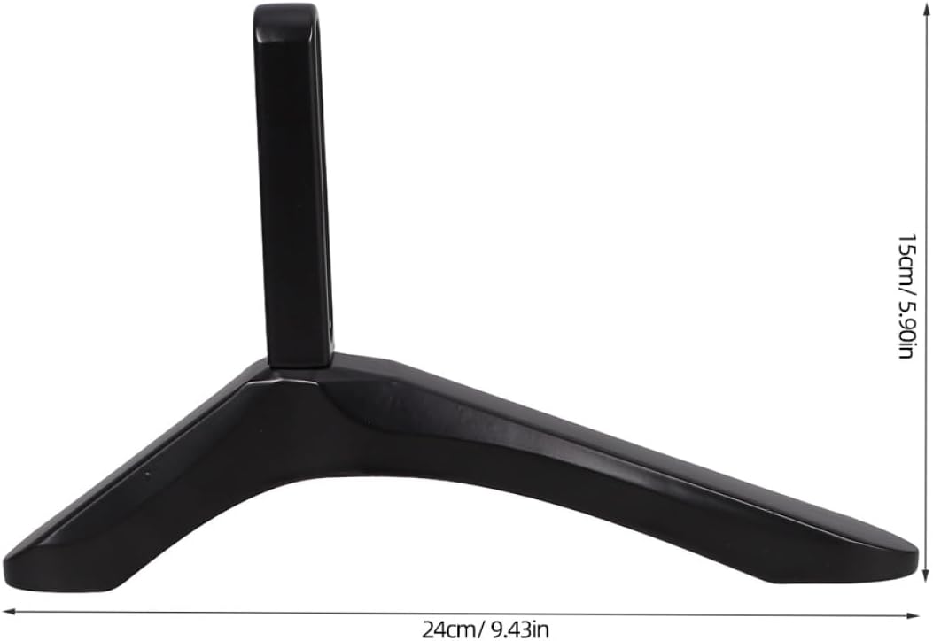 BESPORTBLE TV Stand Tabletop Replacement Legs Aluminum Alloy No-Drill Heavy Duty TV Base Support for Small to Medium