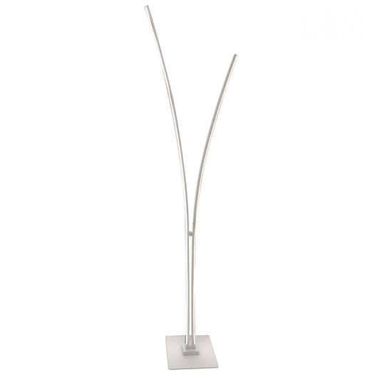 Dainolite 36W Floor Lamp Metal Matte White VIN-6536LEDF-MW