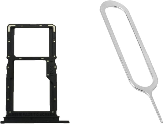 AceSoft 13 Premium Real Upgraded Durable Dual SIM Card Tray Holder + SIM Card Ejection Pin Compatible with Xiaomi Redmi