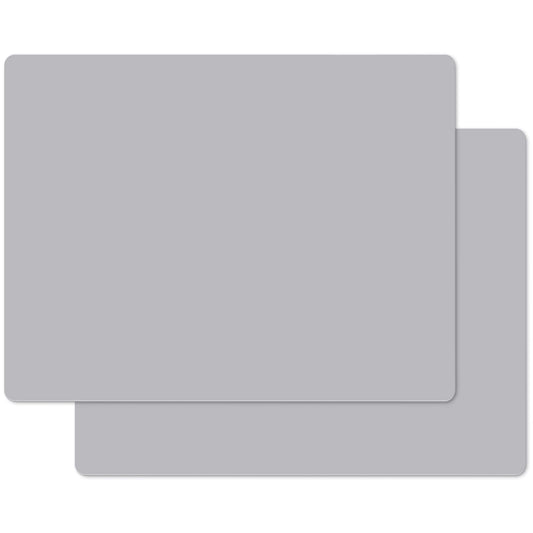 Gartful 2 Pack Silicone Mats for Countertop - 0.05" Thicker, 32" by 24" Extra Large Counter Table Protector, Heat Resistant, Work Desk Pad, Placemat, Multipurpose, Pastry Mat, Light Gray