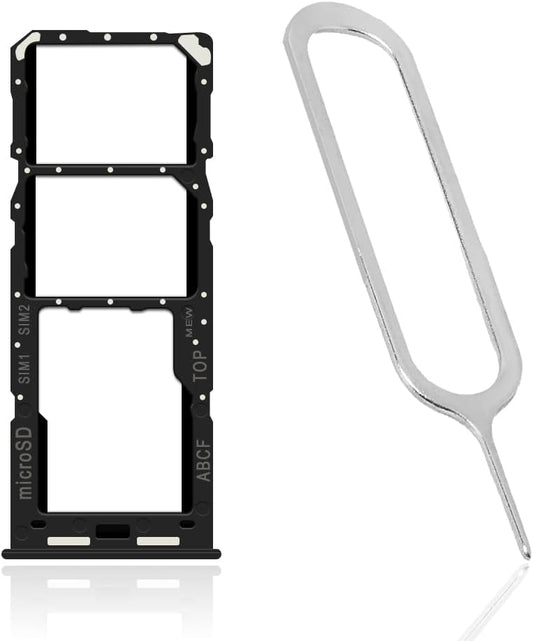 AceSoft A23 5G SM-A236V Durable Shock Absorbing SIM and Memory Card Tray Holder + SIM Card Ejection Pin Compatible