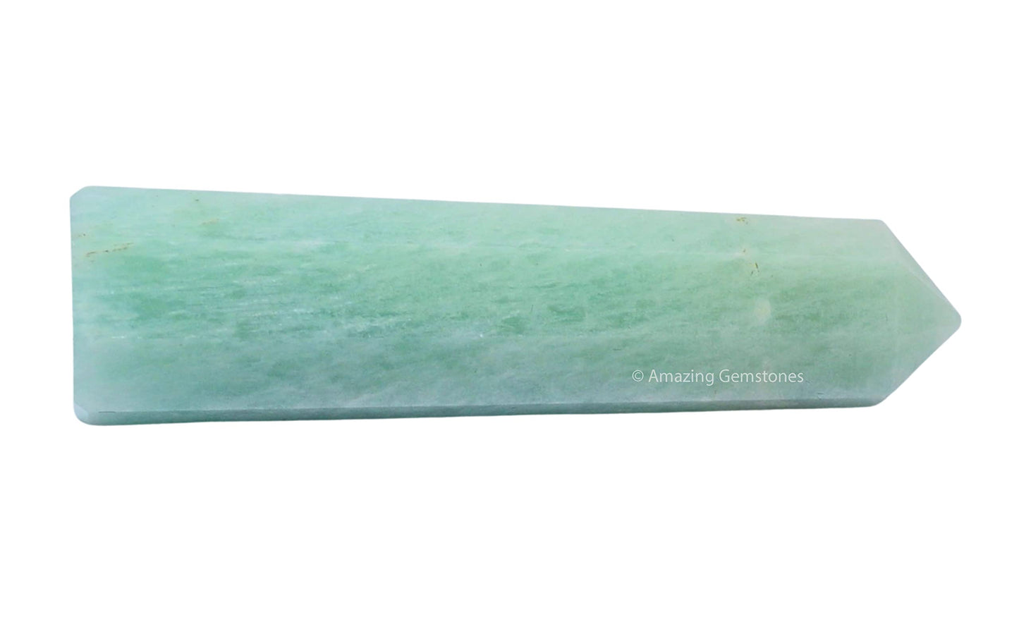 Amazing Gemstone Amazonite Crystal Towers ~ Natural Healing Crystal Point Obelisk for Reiki Healing and Crystal Grid (2" to 3" Inch)
