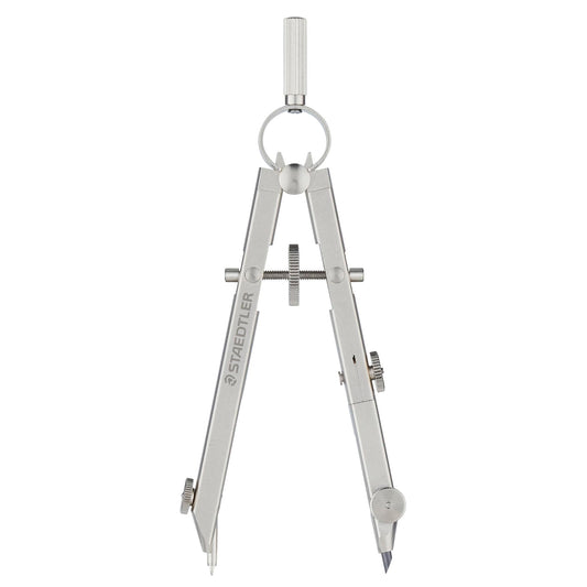 Staedtler Compass for Drafting, Spring Small Compass, Insertion Diameter 0.2 inches (4 mm), 557 62N