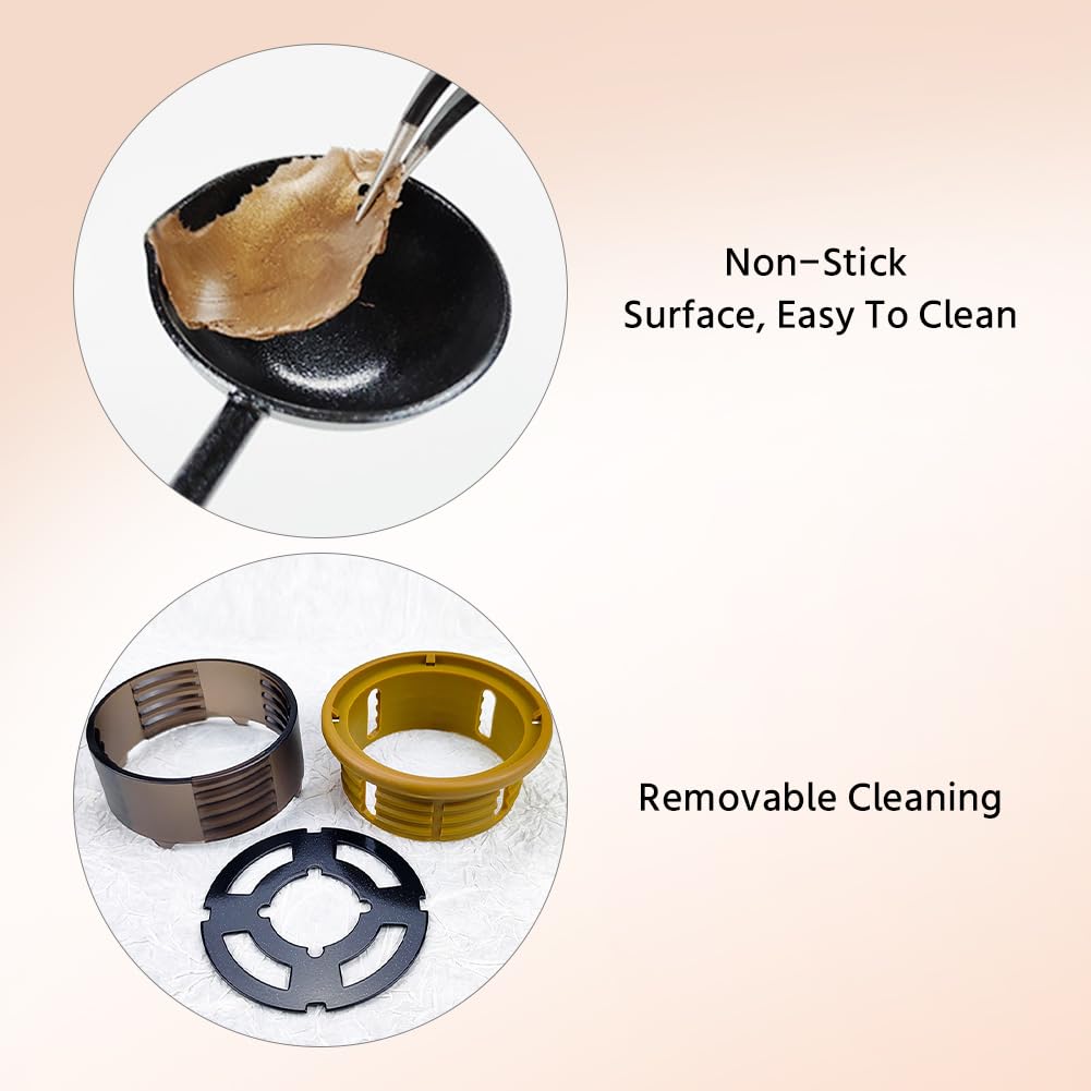 WAYUTO Adjustable Wax Seal Kit Wax Seal Furnace and Spoon Wax Seal Warmer and Spoon Kit Wax Seal Spoon Holder Wax Seal Tools for Sealing Projects