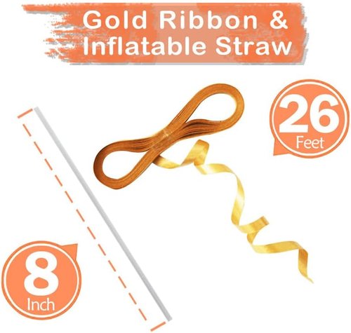 GOER Rose Gold Foil Number 2 Balloons - Huge 42 Inch & 32 Inch Birthday Party Decorations (3 Pcs)