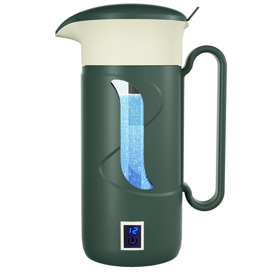 GOSOIT Hydrogen Water Bottle Hydrogen Alkaline Water Generator Ionizer Hydrogen Water Maker Machine with SPE and PEM Technology (Blue Black)