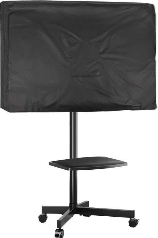Andacar 55 Inch 50''Lx7''Wx31''H Mobile TV Stand Cover for Mobile TV Cart, Waterproof & Dustproof Outdoor TV-Screen