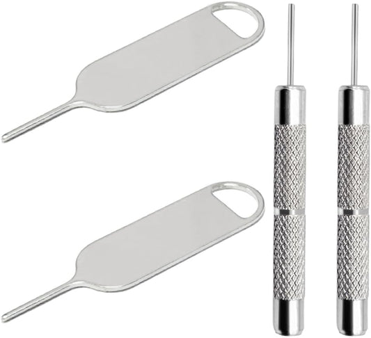 AYWFEY 4 Pcs SIM Card Removal Openning Tool Tray Eject Pins Needle Opener Ejector Compatible with All iPhone Apple iPad