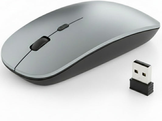 YABBOQ 2.4G 4 800/1200/1600 Wireless Mouse, Ergonomic Optical Wireless Mouse with Buttons, DPI, Portable Mouse with USB