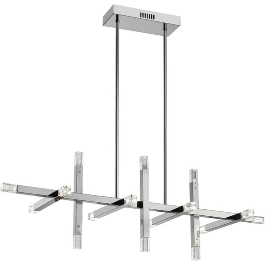 Dainolite Francesca Chandelier 16-Light Polished Chrome Metal FCS-4064HC-PC