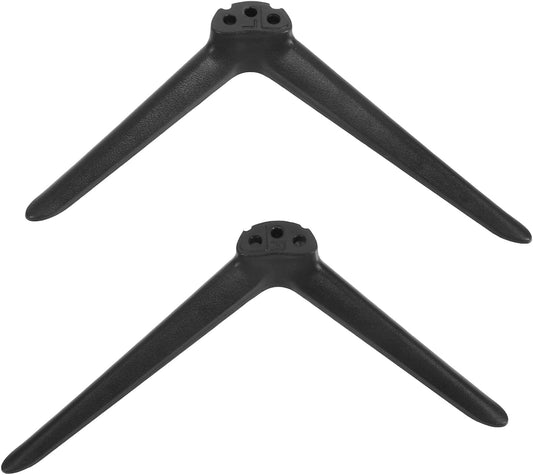 Zerodeko 1Pair Tv Pedestal Base Replacement Heavy Duty Support Legs for Home Desktop Tvs Easy Installation Sturdy
