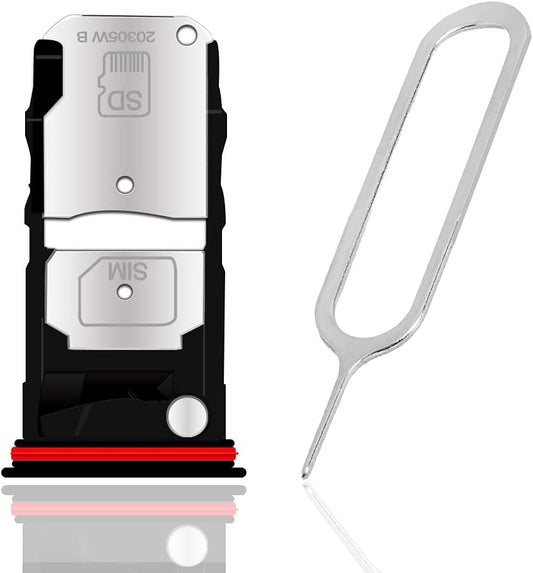 AceSoft 5G XT2063 Perfectly Fit Easy to Install Portable SIM and Memory Card Tray Holder w/SIM Card Ejection Pin