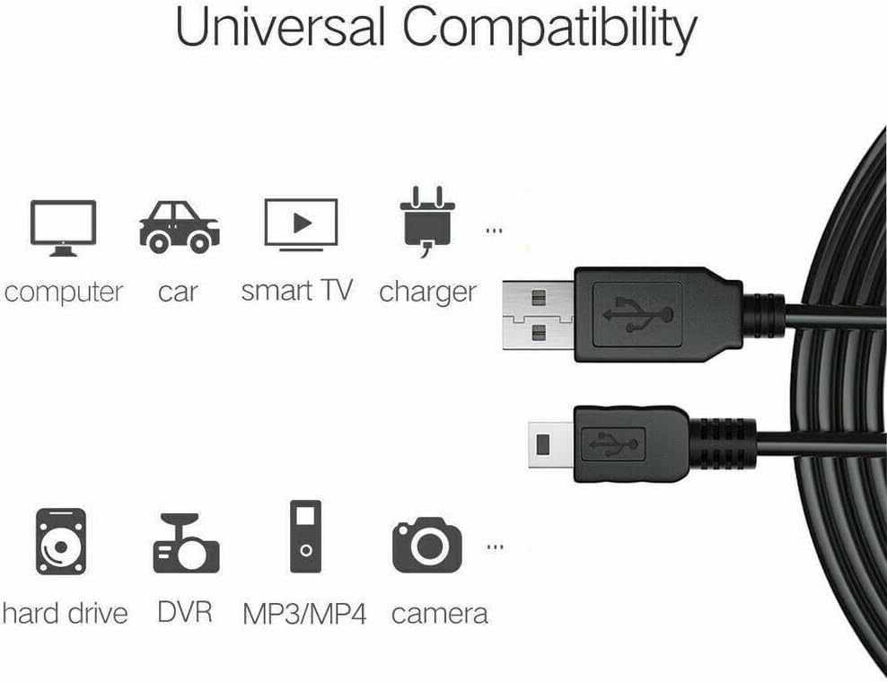 Marg 2.0 DR-40 DP-006 DP-008 DP-008EX DR-05 DR-07 Mk2 USB Data Cable PC Laptop Cord for TASCAM Digital Recorder, TASCAM