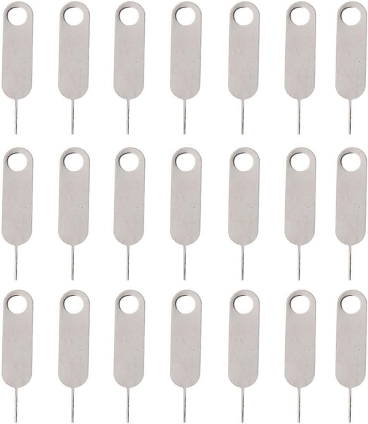 100pcs Set Artibetter Universal Sim Tray Remover Pin Tool for Smartphones Mobile Phone Sim Card Ejector Needle