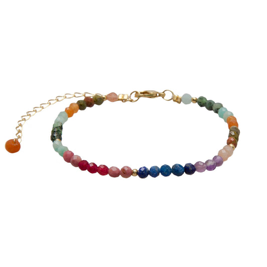 Lotus and Luna Divine Healer 3mm Healing Bracelet (Good Vibes)