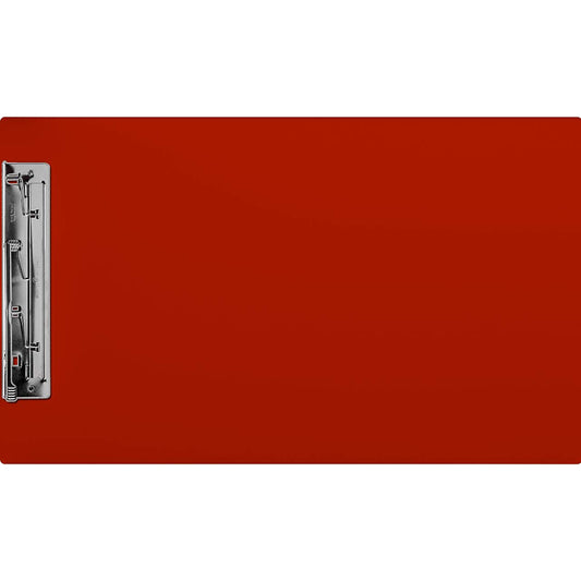 11x17 Clipboard with 8-inch Metal Hinge Clip. 19.5in Length Extra Large, Thick Acrylic Clip Board for Drawing, Engineering, Drafting, Art, and More. Durable Document Holder - Red