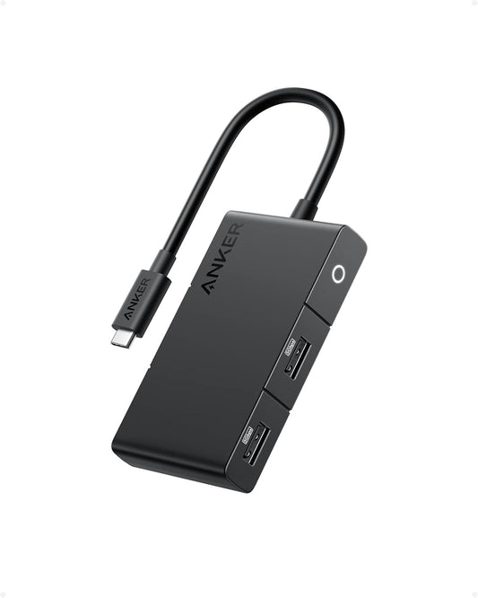 Anker 332 (5-in-1, 4K 4K 2 3.0 USB C Hub HDMI) Adapter Expand USB-C Laptop with HDMI, USB-A Ports, SD/TF Card Readers