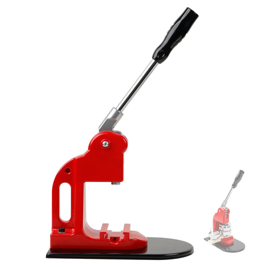 MK.Bear Button Maker Machine Frame, DIY Button Press Machine, Compatible with Slide Molds, Frame Only