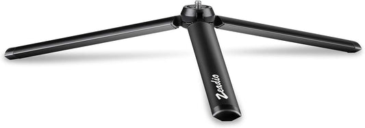 Zeadio 1/4 Inch 4, 2, 2, Metal Mini Tripod, Desktop Tabletop Stand Tripod with Screw for Smooth Crane Plus, Crane Osmo